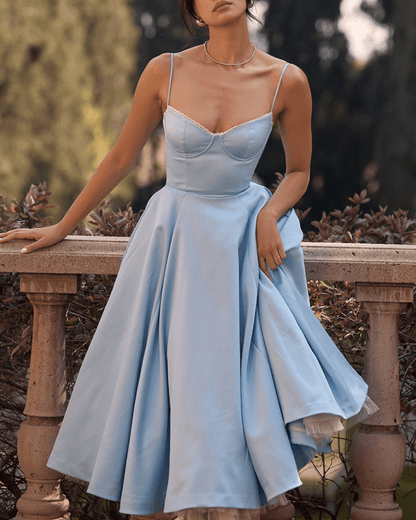Seraphina | Tulle Midi Dress - Lora Toronto