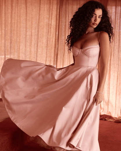 Seraphina | Tulle Midi Dress - Lora Toronto