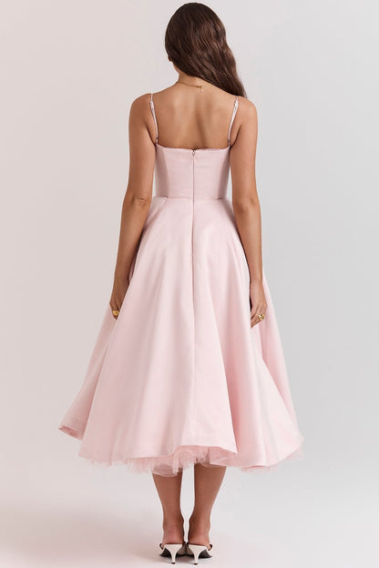 Seraphina | Tulle Midi Dress - Lora Toronto
