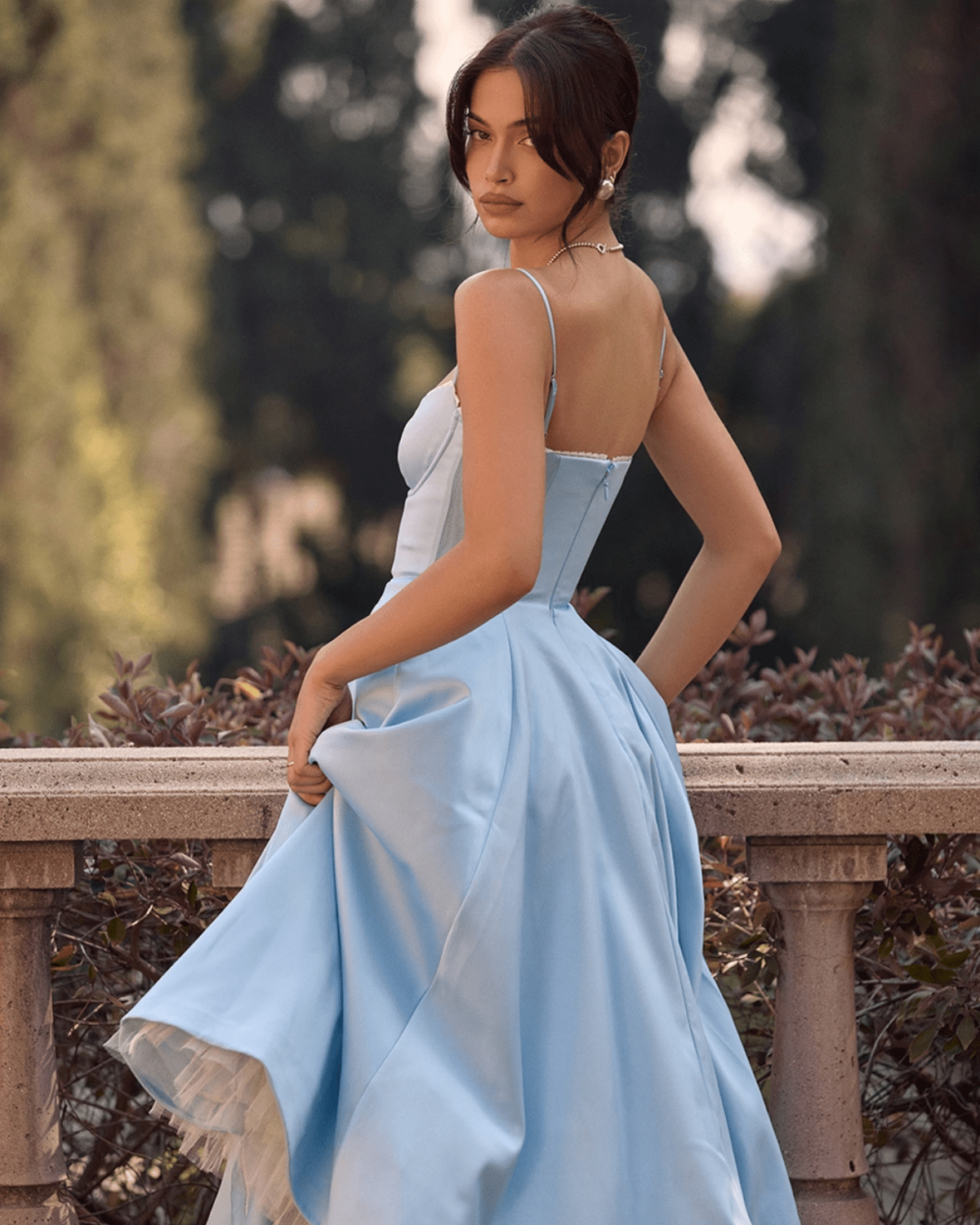 Seraphina | Tulle Midi Dress - Lora Toronto