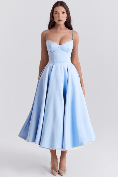 Seraphina | Tulle Midi Dress - Lora Toronto