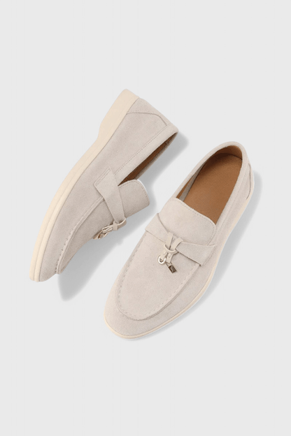 Sorelle Suede Lady Loafers - Lora Toronto