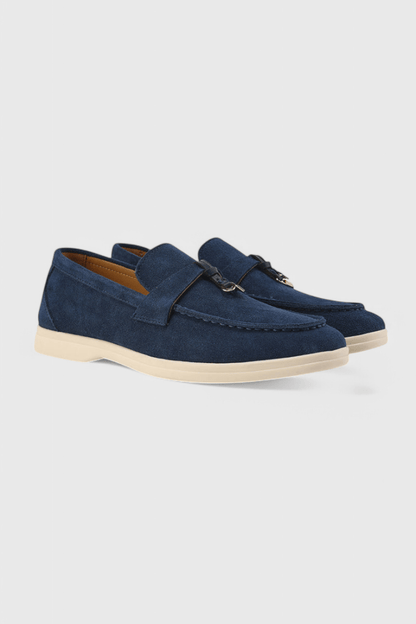 Sorelle Suede Lady Loafers - Lora Toronto