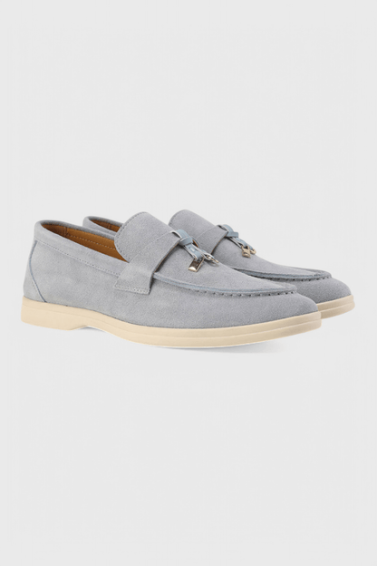 Sorelle Suede Lady Loafers - Lora Toronto