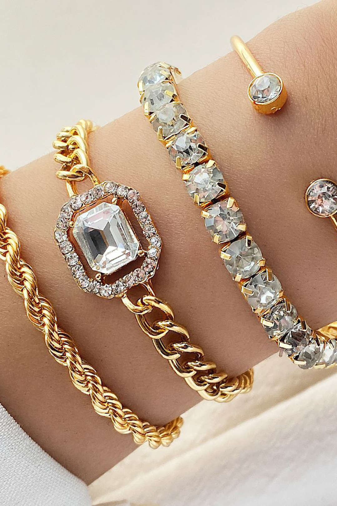 Studded Bangle Set - Lora Toronto