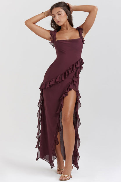 Tabitha | Stylish Ruffle Dress - Lora Toronto