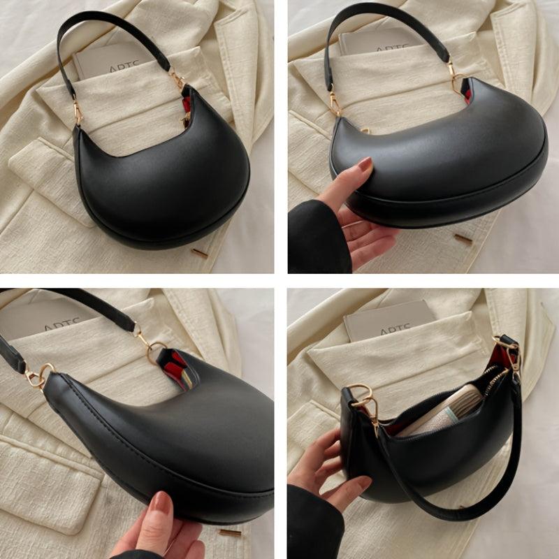 The Luxe Crescent Bag - Lora Toronto