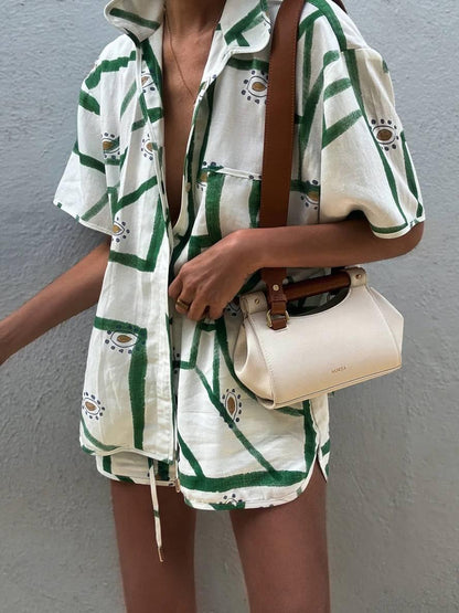 The Positano Geometric Set - Lora Toronto