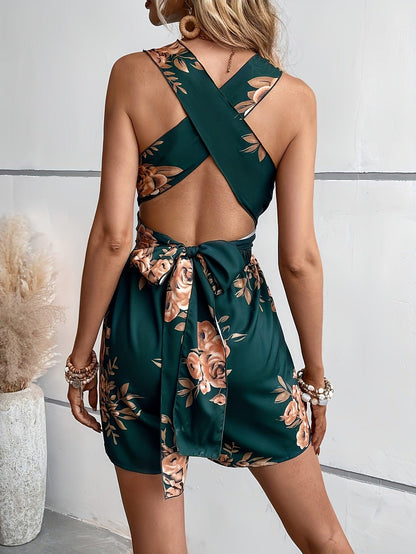 The Sunshine Floral Romper Jumpsuit - Lora Toronto