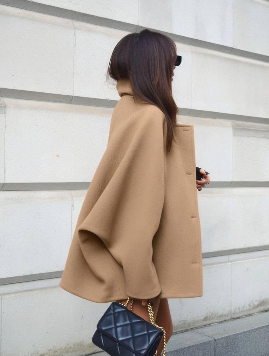 The Timeless Wool - Blend Coat - Lora Toronto