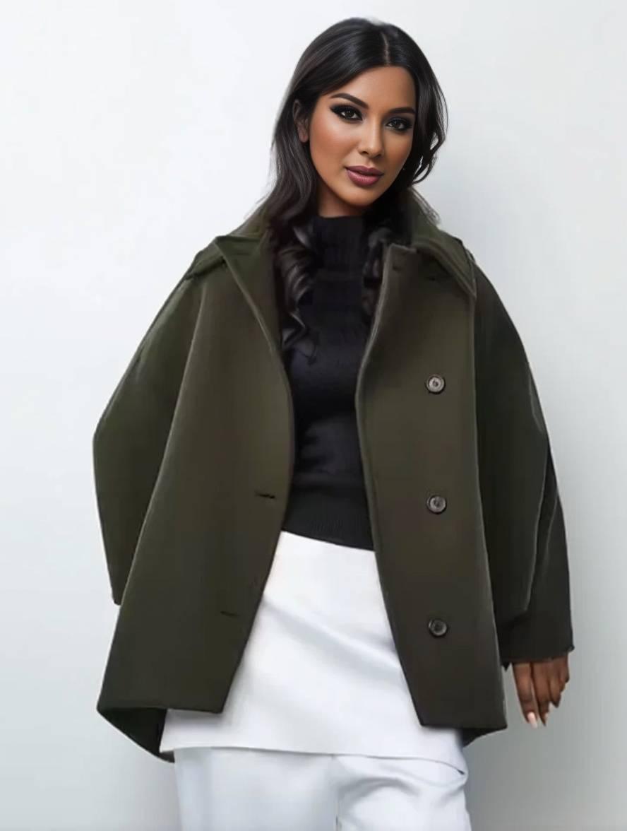 The Timeless Wool - Blend Coat - Lora Toronto