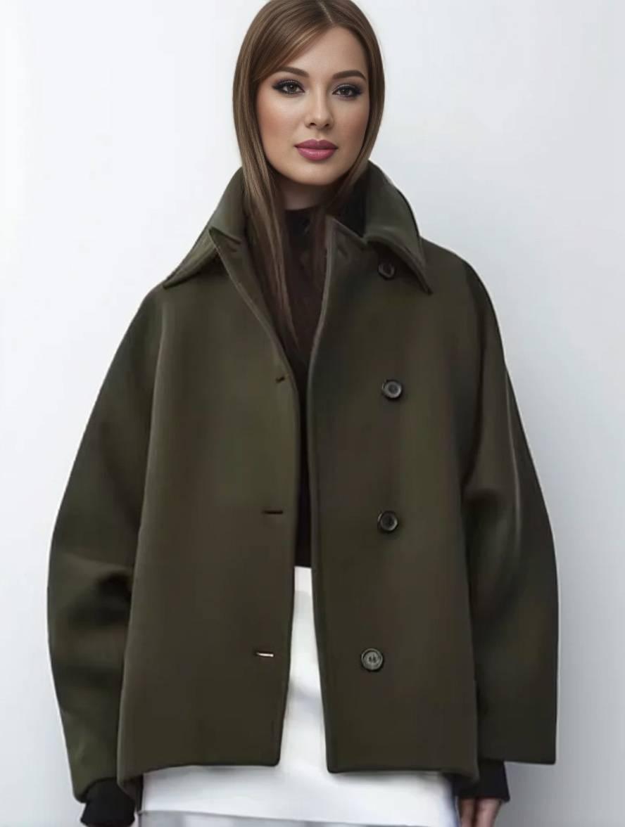 The Timeless Wool - Blend Coat - Lora Toronto