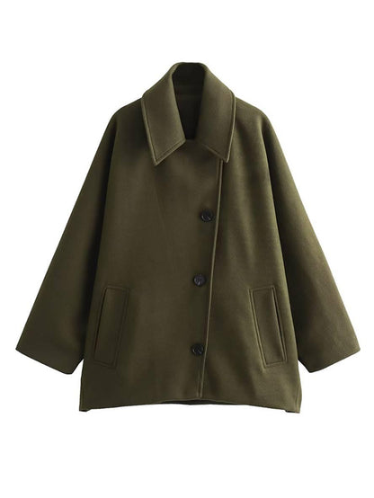 The Timeless Wool - Blend Coat - Lora Toronto