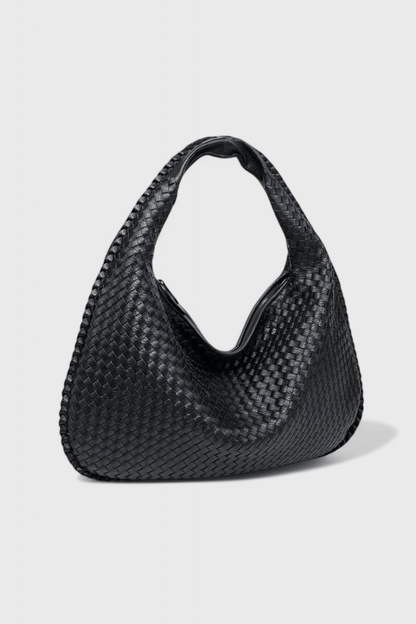 Tilly Woven Satchel Shoulder Bag - Lora Toronto