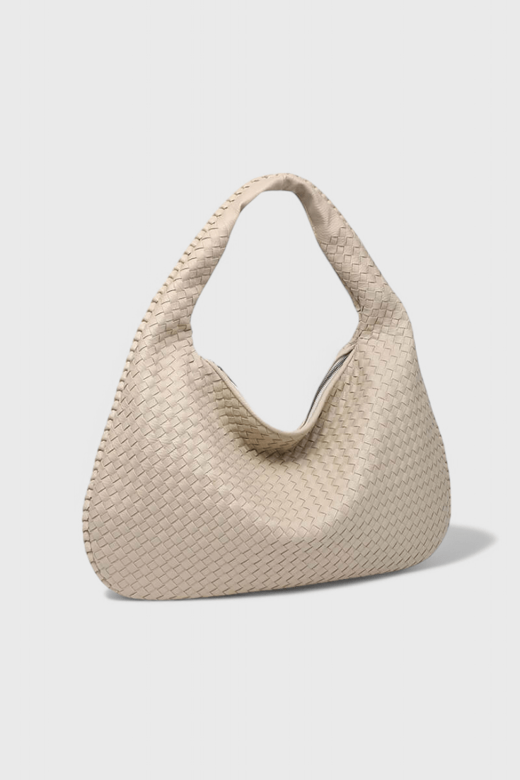 Tilly Woven Satchel Shoulder Bag - Lora Toronto