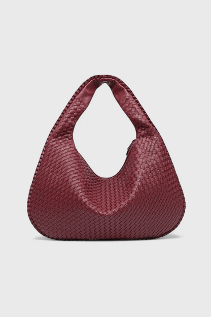Tilly Woven Satchel Shoulder Bag - Lora Toronto
