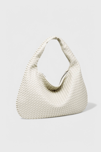 Tilly Woven Satchel Shoulder Bag - Lora Toronto