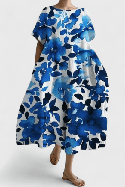 Valeria | Oversized Everyday Midi Dress - Lora Toronto