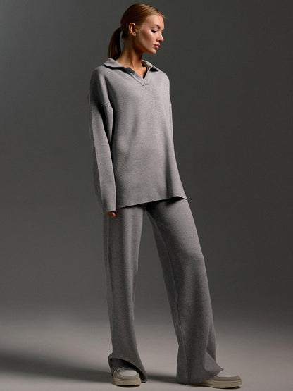 Violet | V - Neck Lounge Set - Lora Toronto