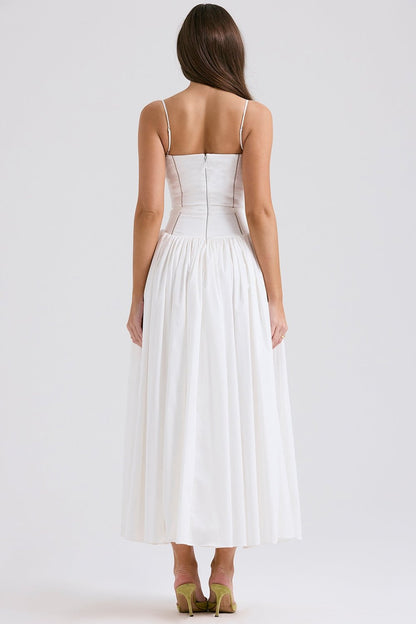 Ysabella | Cotton Maxi Sundress - Lora Toronto