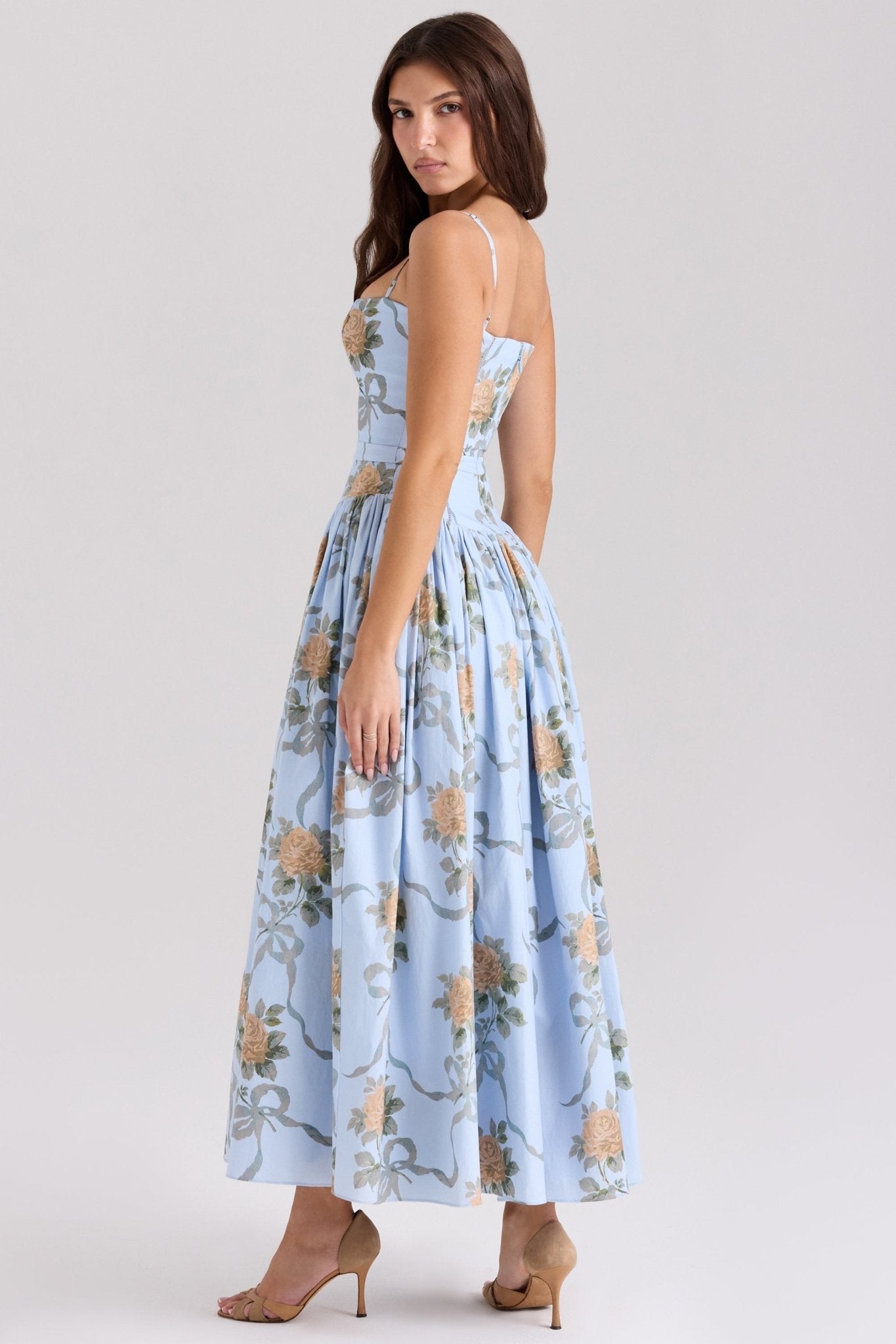 Ysabella | Cotton Maxi Sundress - Lora Toronto