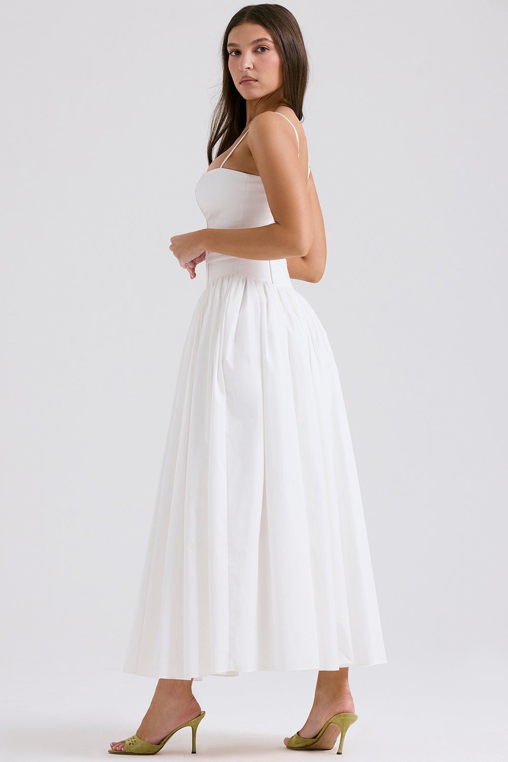 Ysabella | Cotton Maxi Sundress - Lora Toronto